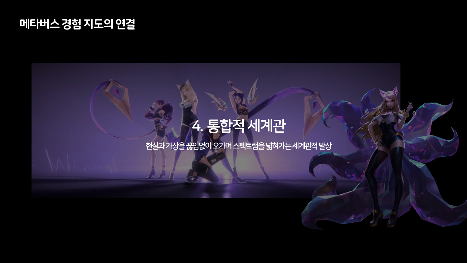 메타버스 · 2020.11.12 100장 — 4. 통합적 세계관