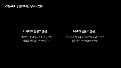 메타버스 · 2020.11.12 9장 — 가상세계 경험에 대한 상대적 인식