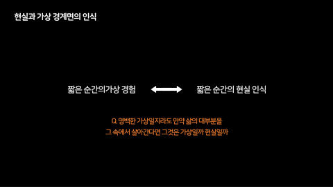 메타버스 · 2020.11.26 25장 — 현실과 가상 경계면의 인식